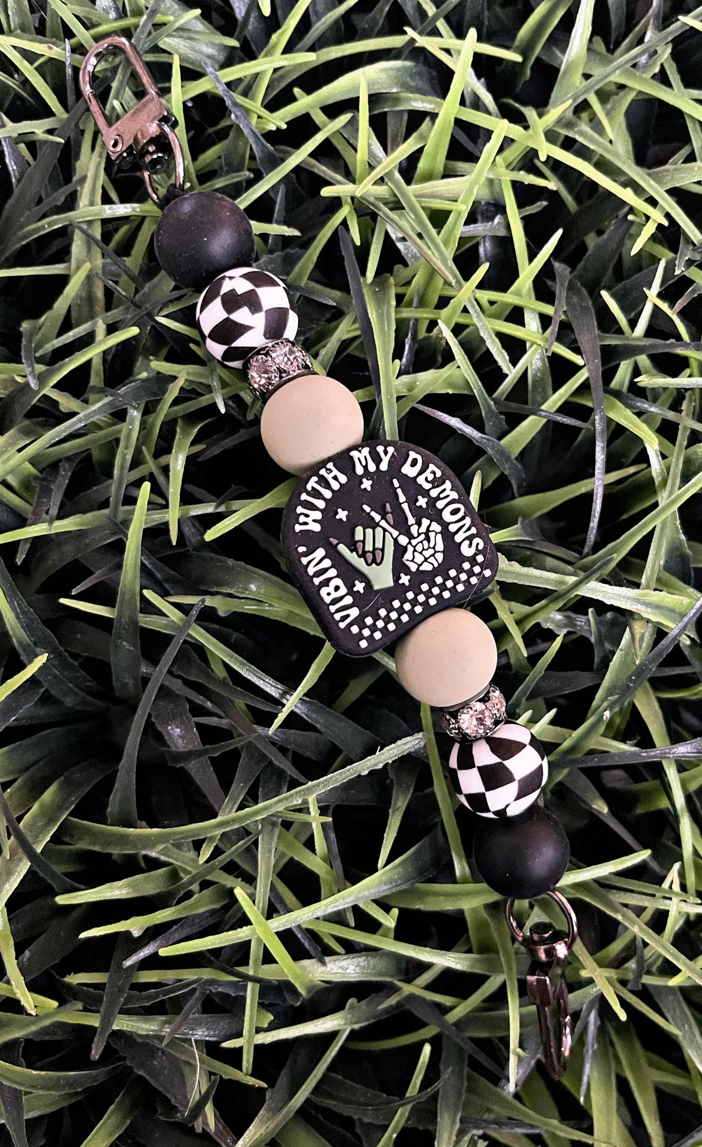 Vibin With My Demons Kindle Strap