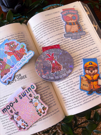 Cute Mouse Magnetic Bookmark