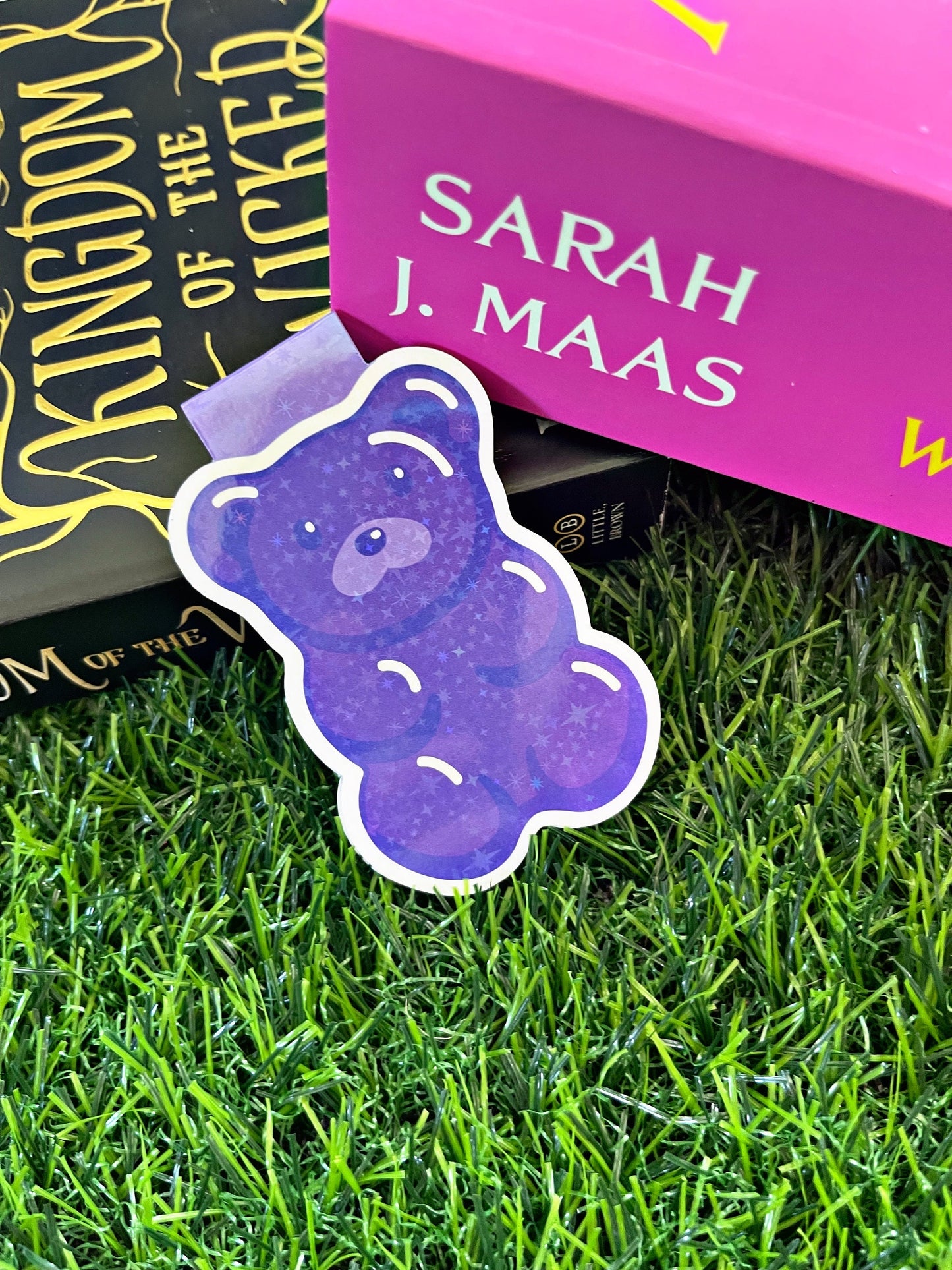 Gummy Bear Magnetic Bookmark,  Cute Gummy Bear Magnetic Bookmark, Candy Bookmark,  Cute Reading Accessory, Book Gift, Cute Bookmark