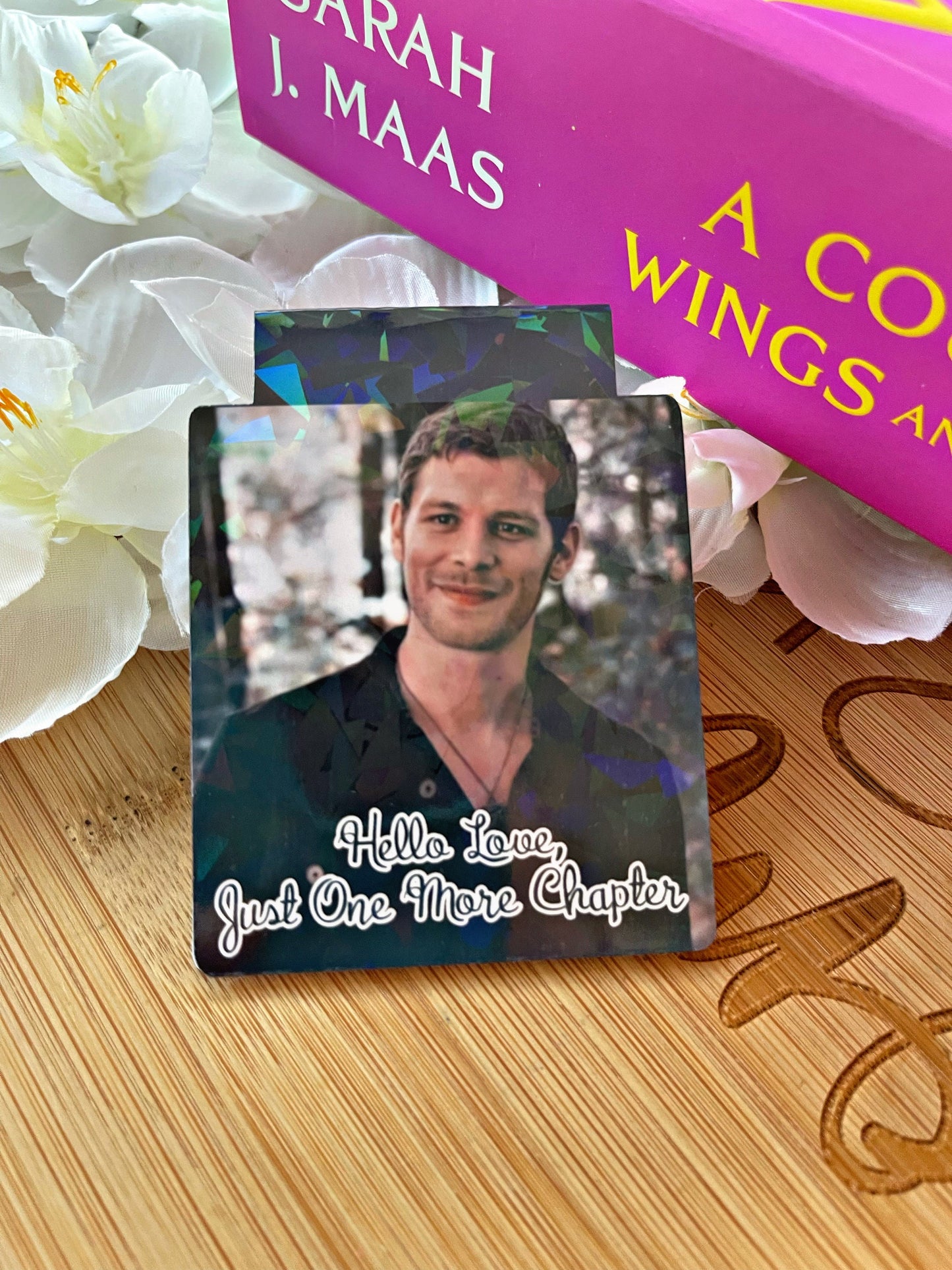 Vampire Diaries Magnetic Bookmark, Klaus Michaelson Bookmark,  Reading Accessory, Book Gift, Cute Bookmark, Unique Bookmark,