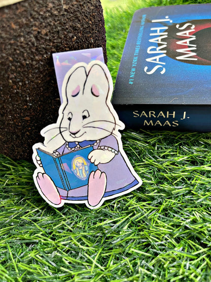 Max and Ruby Bookmark, Cartoon Magnetic Bookmark, Cute Reading Accessory, Book Gift,