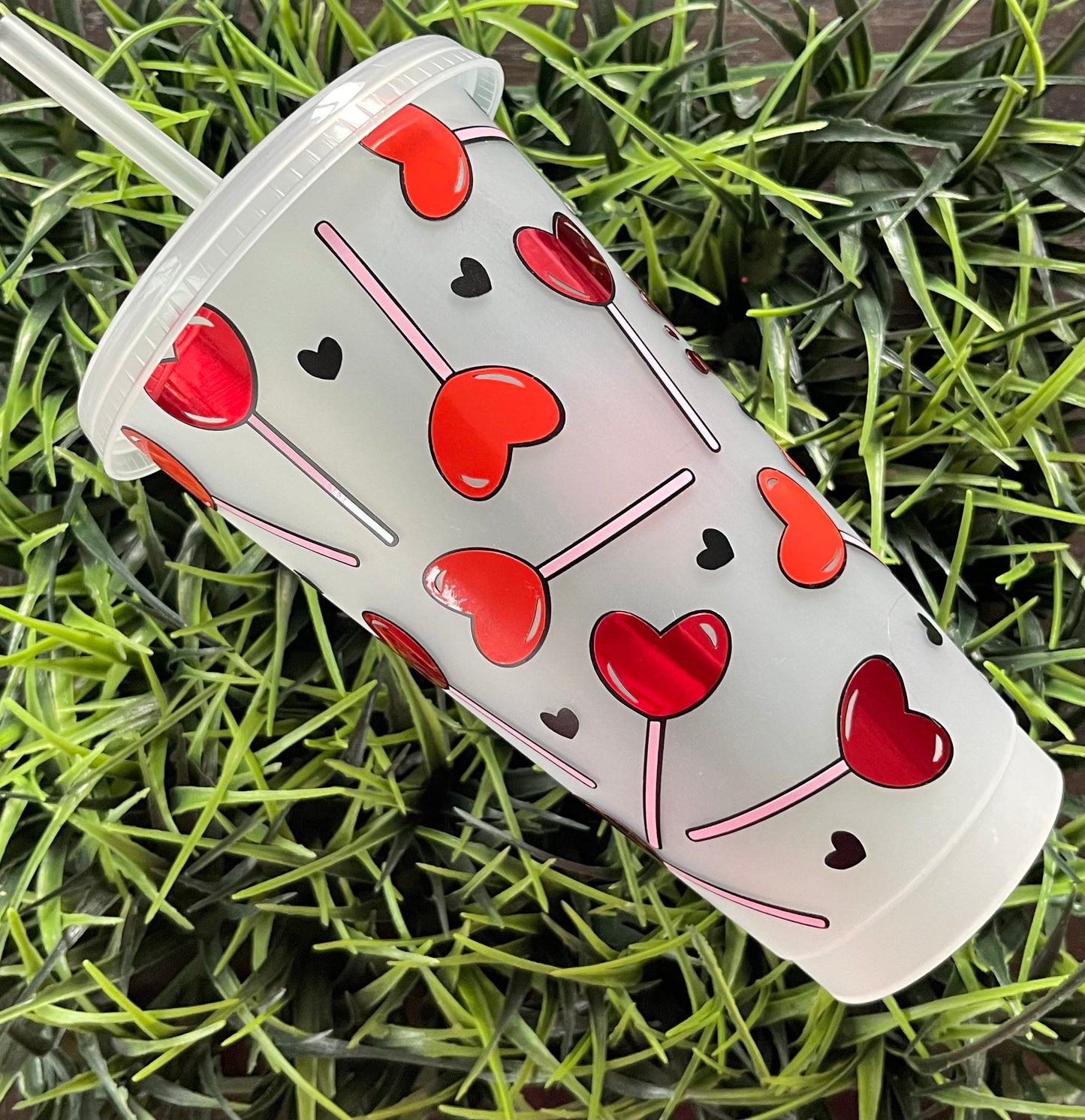 I’m A Sucker For You Cup, Valentines Tumbler, Anti Valentines Cold Cup, Coffee Venti Cup, Reusable Cup, Dunkin Tumbler, Sweetheart Candy