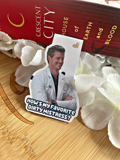 Grey’s Bookmark, Grey’s Anatomy Magnetic Bookmark, Just One More Chapter, Book Gift, Cute Bookmark, Unique Bookmark, Personalized Bookmark