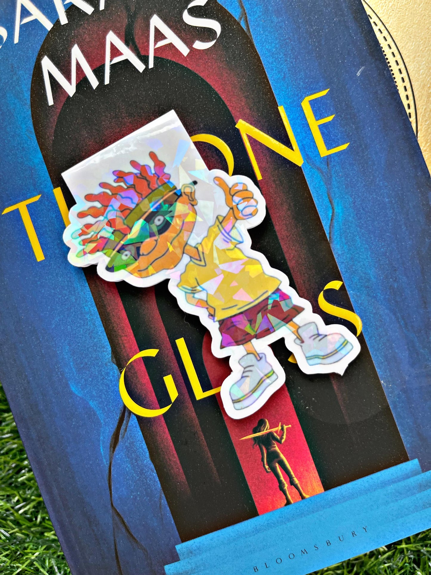 Rocket Power Bookmark, Cartoon Magnetic Bookmark, Cute Reading Accessory, Book Gift,