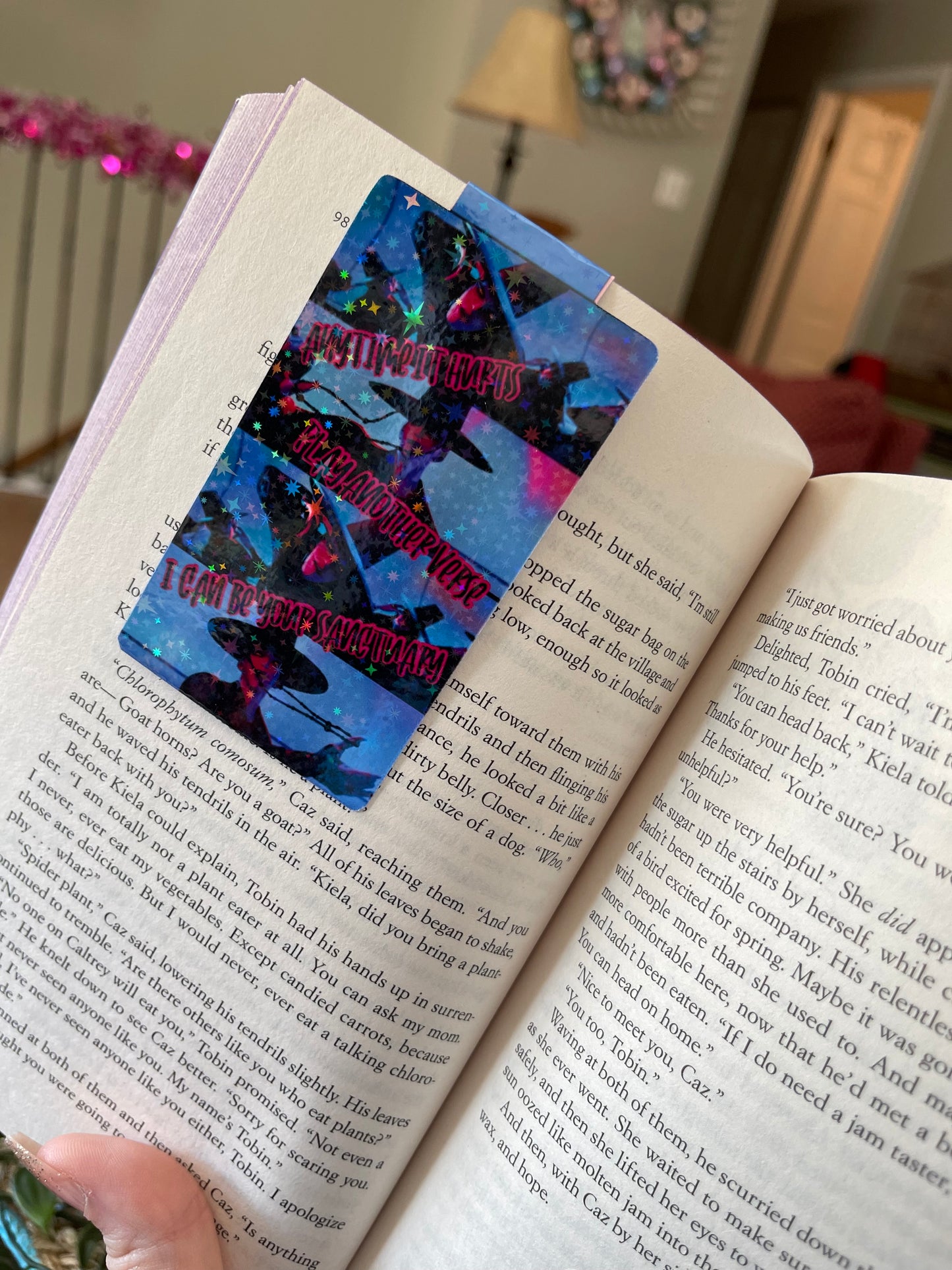 Cartoon Boy Magnetic Bookmark