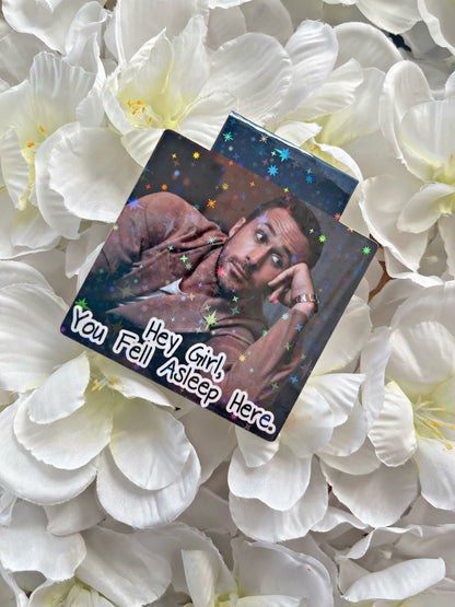 Ryan Gosling Bookmark, You Fell Alseep Here Magnetic Bookmark, Reading Accessory, Book Gift, Cute Bookmark, Unique Bookmark,