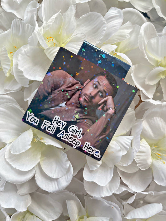 Ryan Gosling Bookmark, You Fell Alseep Here Magnetic Bookmark, Reading Accessory, Book Gift, Cute Bookmark, Unique Bookmark,