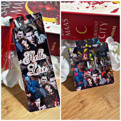 Klaus Bookmark, Vampire Diaries Magnetic Bookmark, The Originals Reading Accessory, Book Gift, Cute Bookmark, Unique Bookmark,