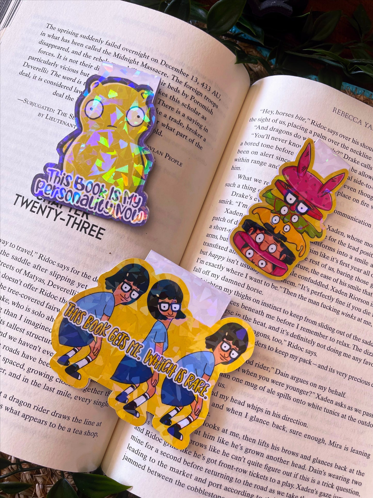 Funny Cartoon Magnetic Bookmark