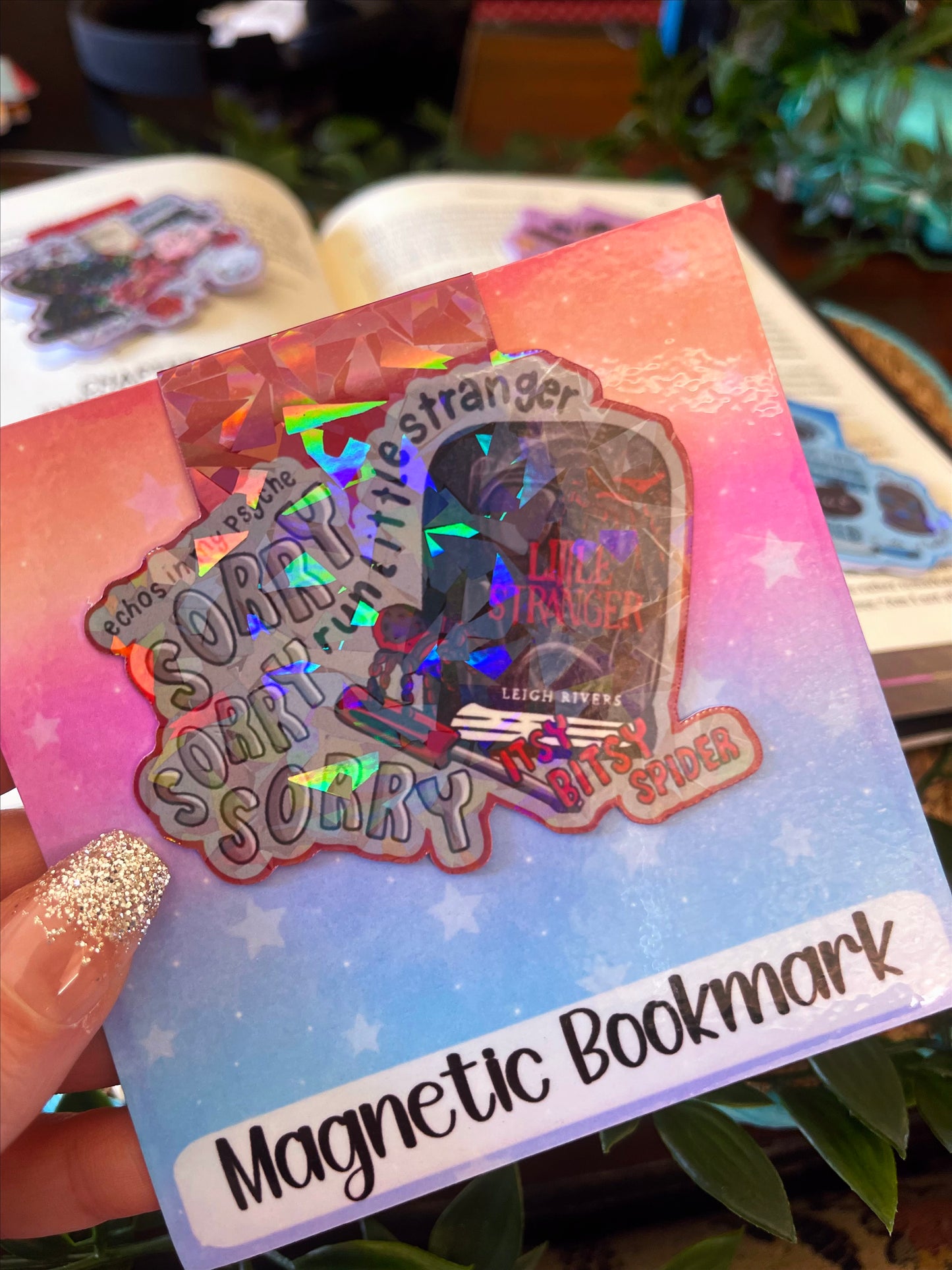 Dark Romance Magnetic Bookmark