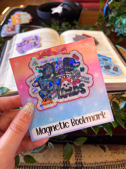 Dark Romance Magnetic Bookmark