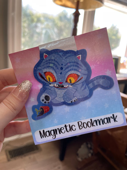 Cartoon Tiger Magnetic Bookmark