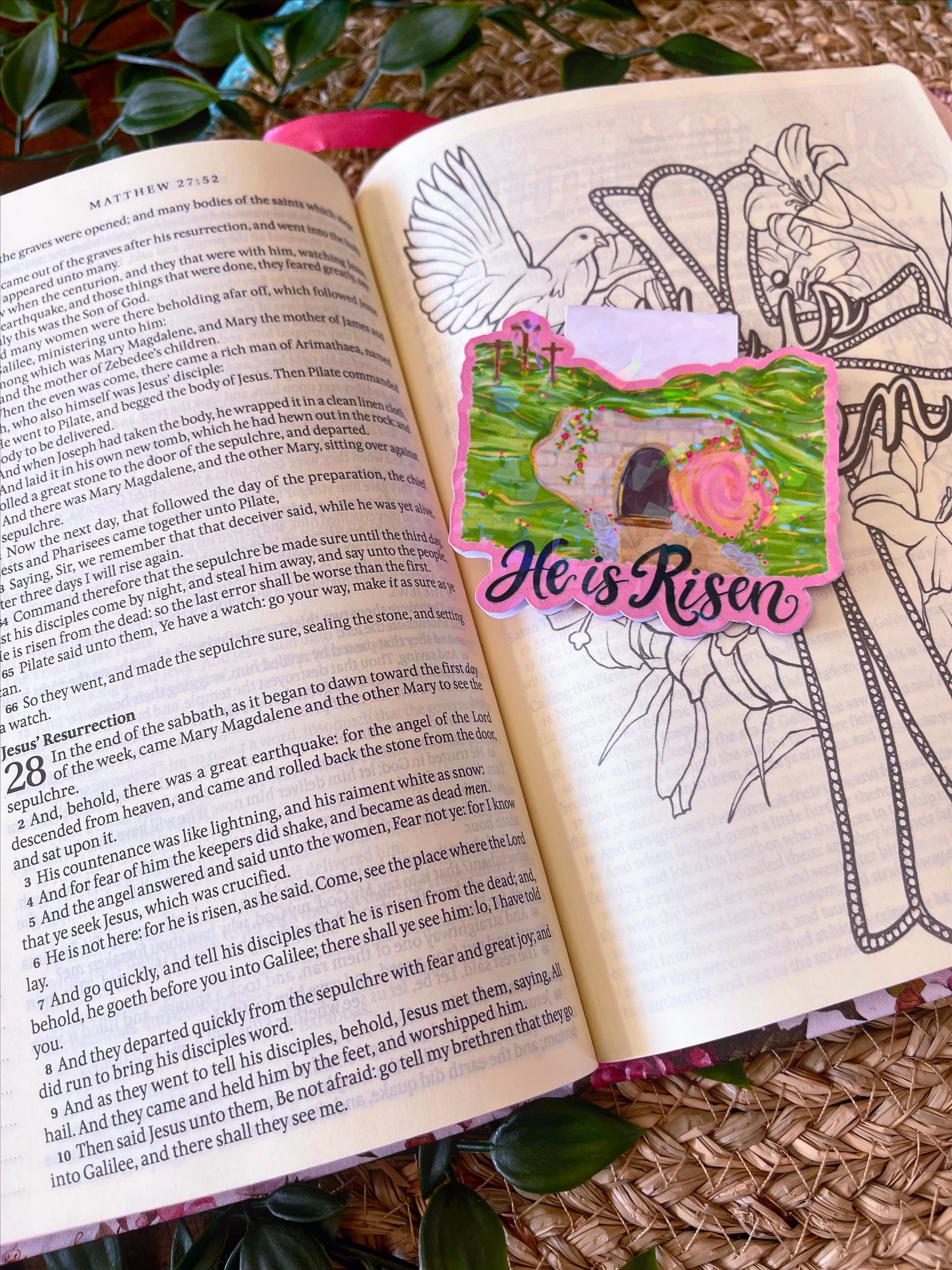 Religious Magnetic Bookmark