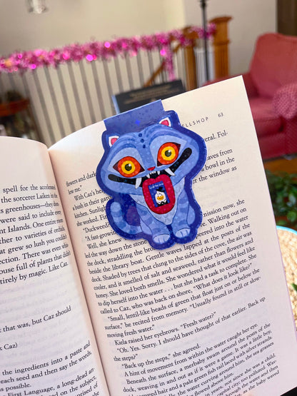 Cartoon Tiger Magnetic Bookmark