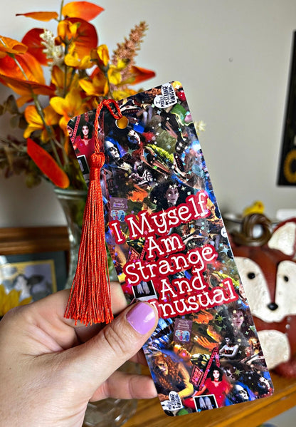 Beetle Guy Bookmark, Halloween Bookmark, Strange and Unusual Bookmark, Dark Romance Bookmark, Reading Accessory, Book Gift, Cute Bookmark,