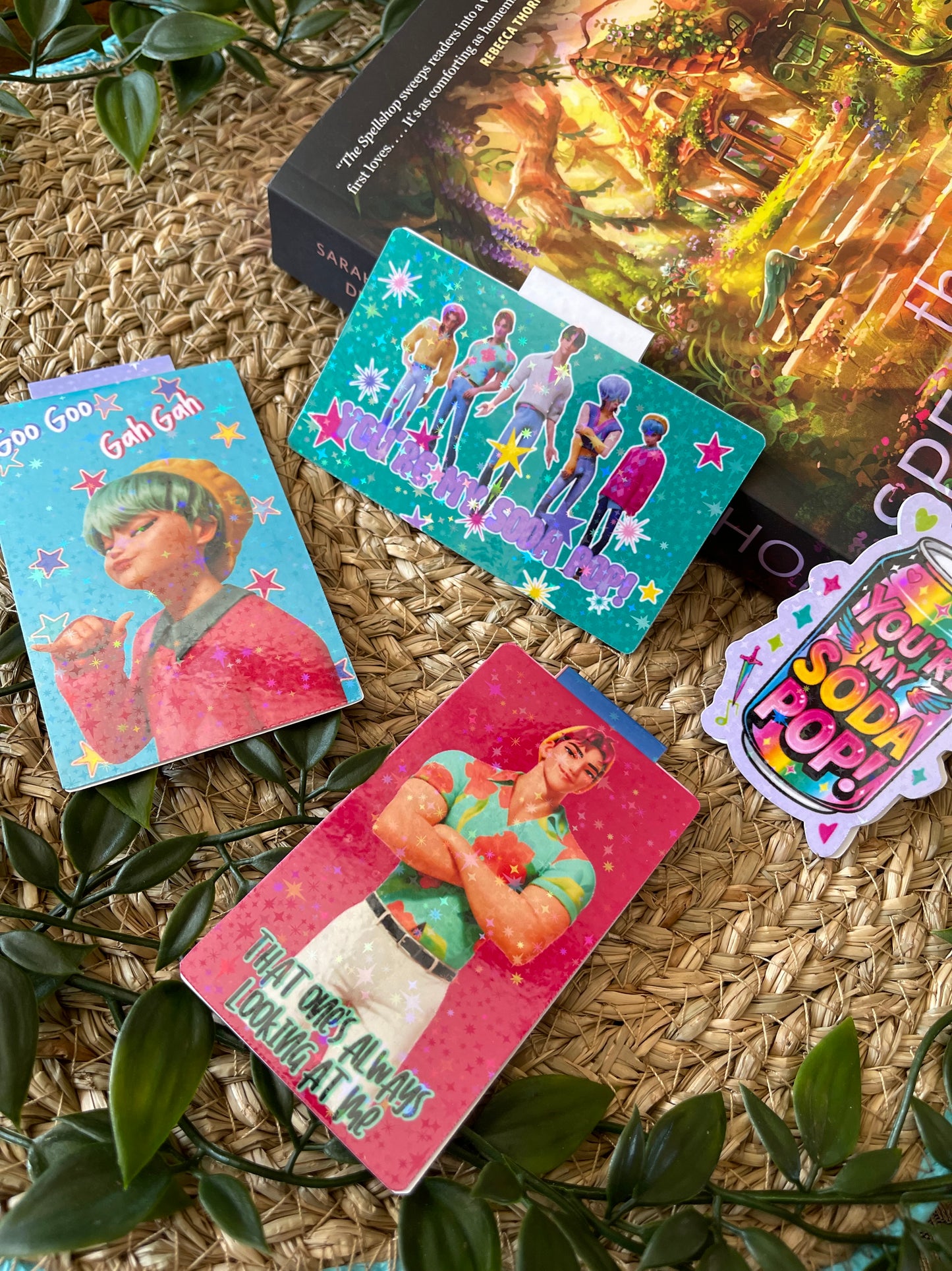 Soda Pop Magnetic Bookmark