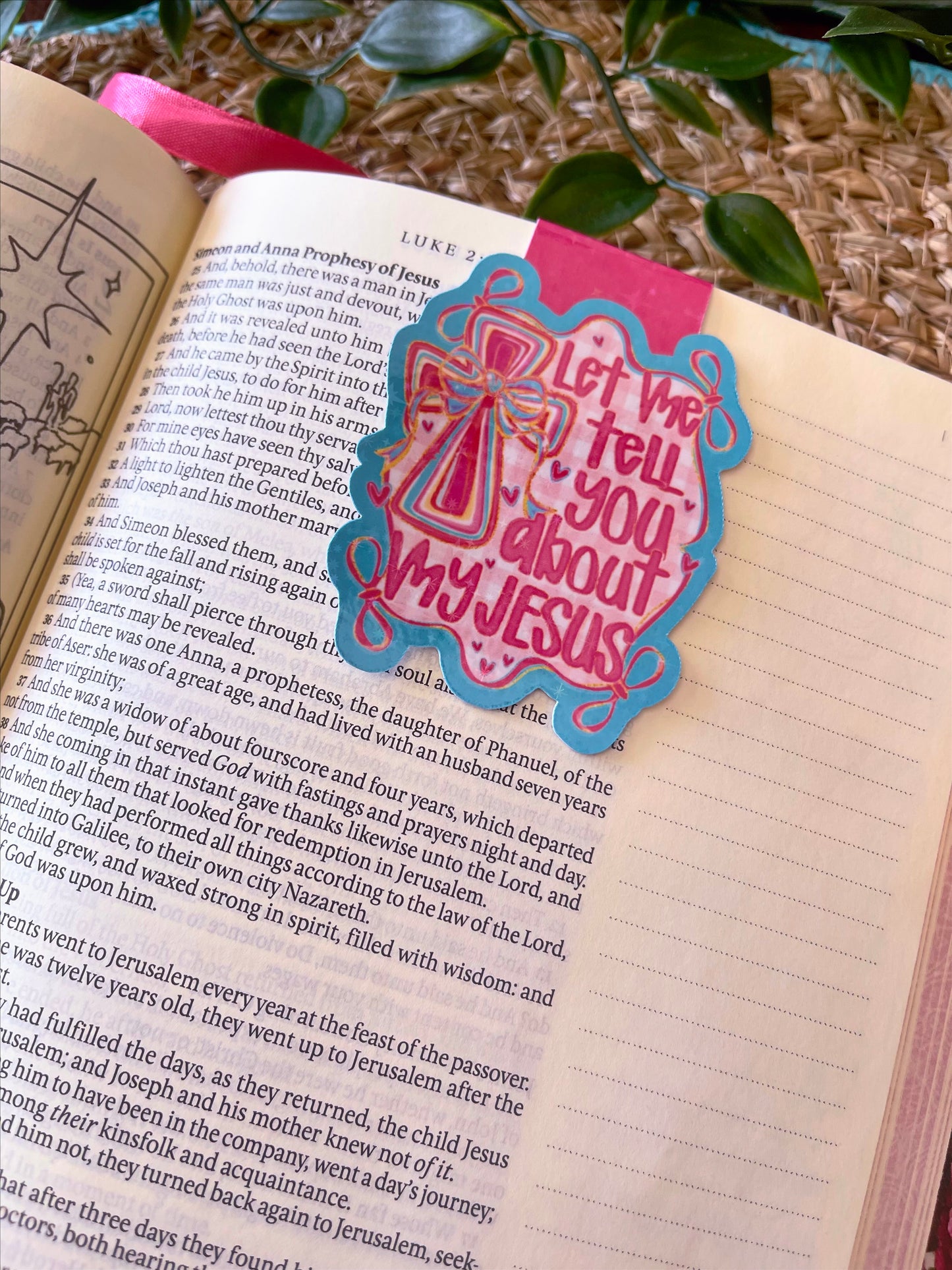 Religious Magnetic Bookmark