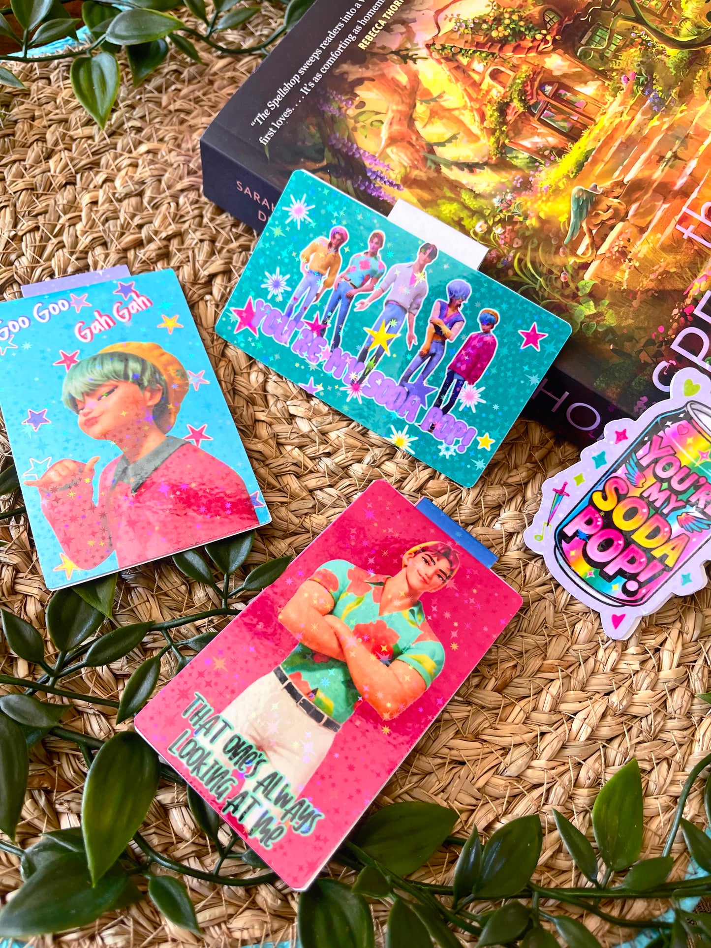 Cartoon Boy Magnetic Bookmark