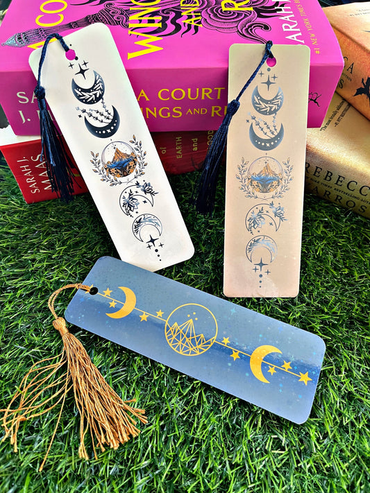 Acotar Themed Bookmark, Velaris Themed Bookmark, Reading Accessory, Book Gift, Cute Bookmark, Unique Bookmark, City of Starlight Bookmark
