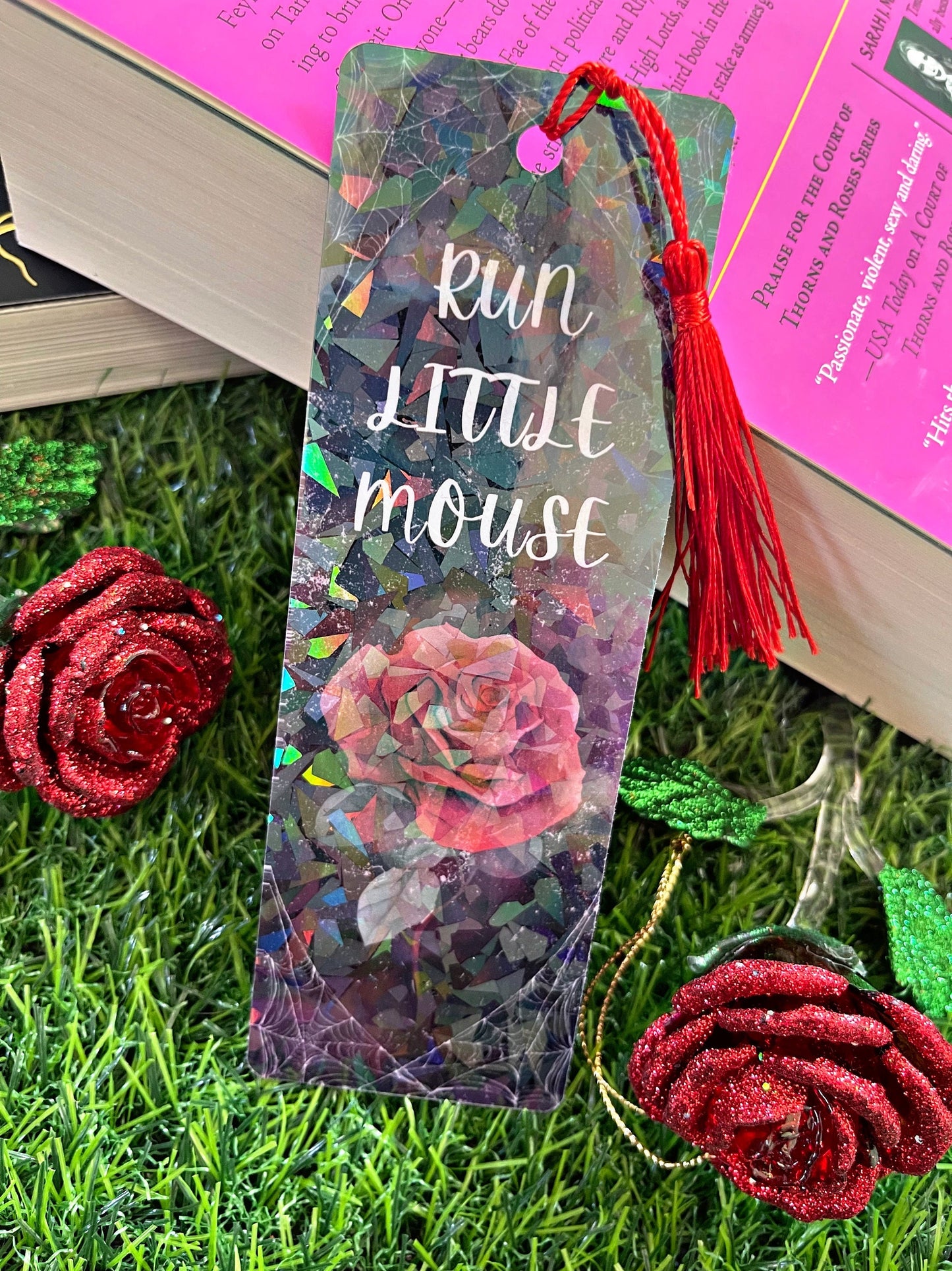 Haunting Adeline Themed Bookmark, Zade Meadows Bookmark, Cat and Mouse Reading Accessory, Book Gift, Dark Romance Bookmark