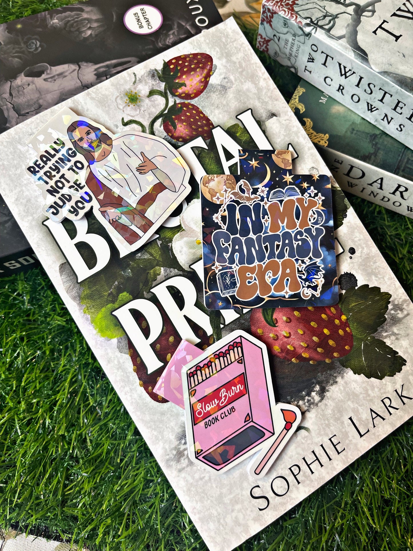 Slow Burn Romance Magnetic Bookmark, Matches Magnetic Bookmark, Dark Romance Bookmark, Cute Reading Accessory, Book Gift,