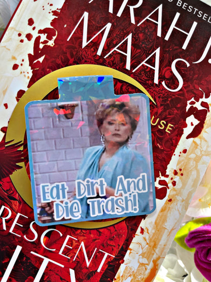 Golden Girls Magnetic Bookmark, Cute Christmas Bookmark, Reading Accessory, Book Gift, Cute Bookmark, Unique Bookmark, Smutty Bookmark