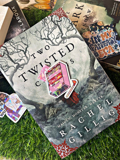 Slow Burn Romance Magnetic Bookmark, Matches Magnetic Bookmark, Dark Romance Bookmark, Cute Reading Accessory, Book Gift,