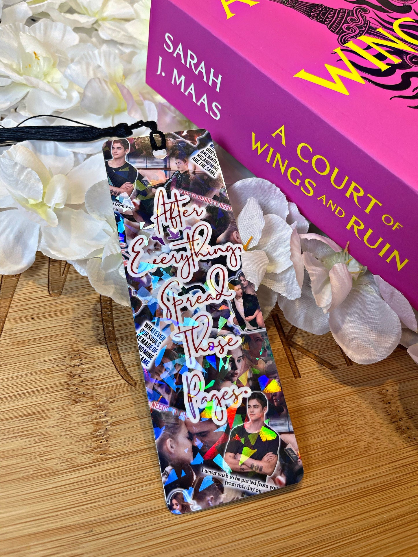 After Movie Bookmark, Spread Those Pages Bookmark, Reading Accessory, Book Gift, Cute Bookmark, Unique Bookmark, Personalized Bookmark