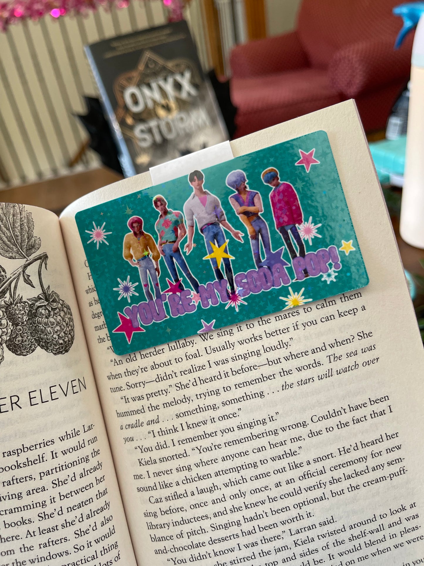 Cartoon Boys Magnetic Bookmark