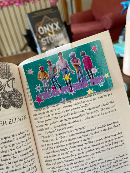 Cartoon Boys Magnetic Bookmark