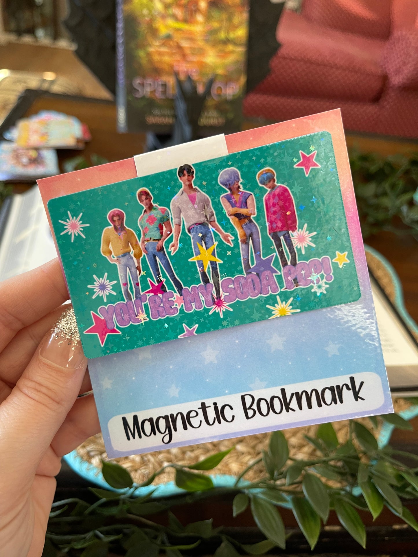 Cartoon Boys Magnetic Bookmark