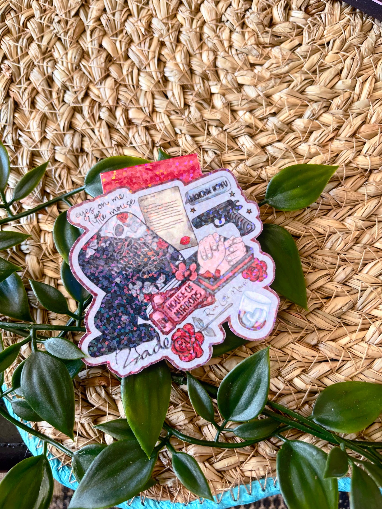 Dark Romance Magnetic Bookmark