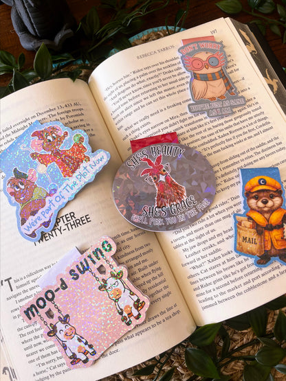 Cute Mouse Magnetic Bookmark