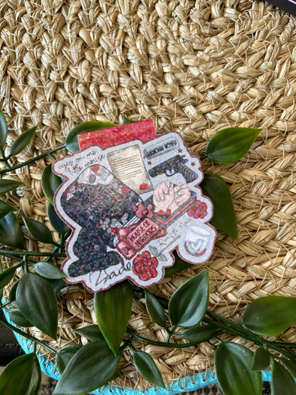 Dark Romance Magnetic Bookmark