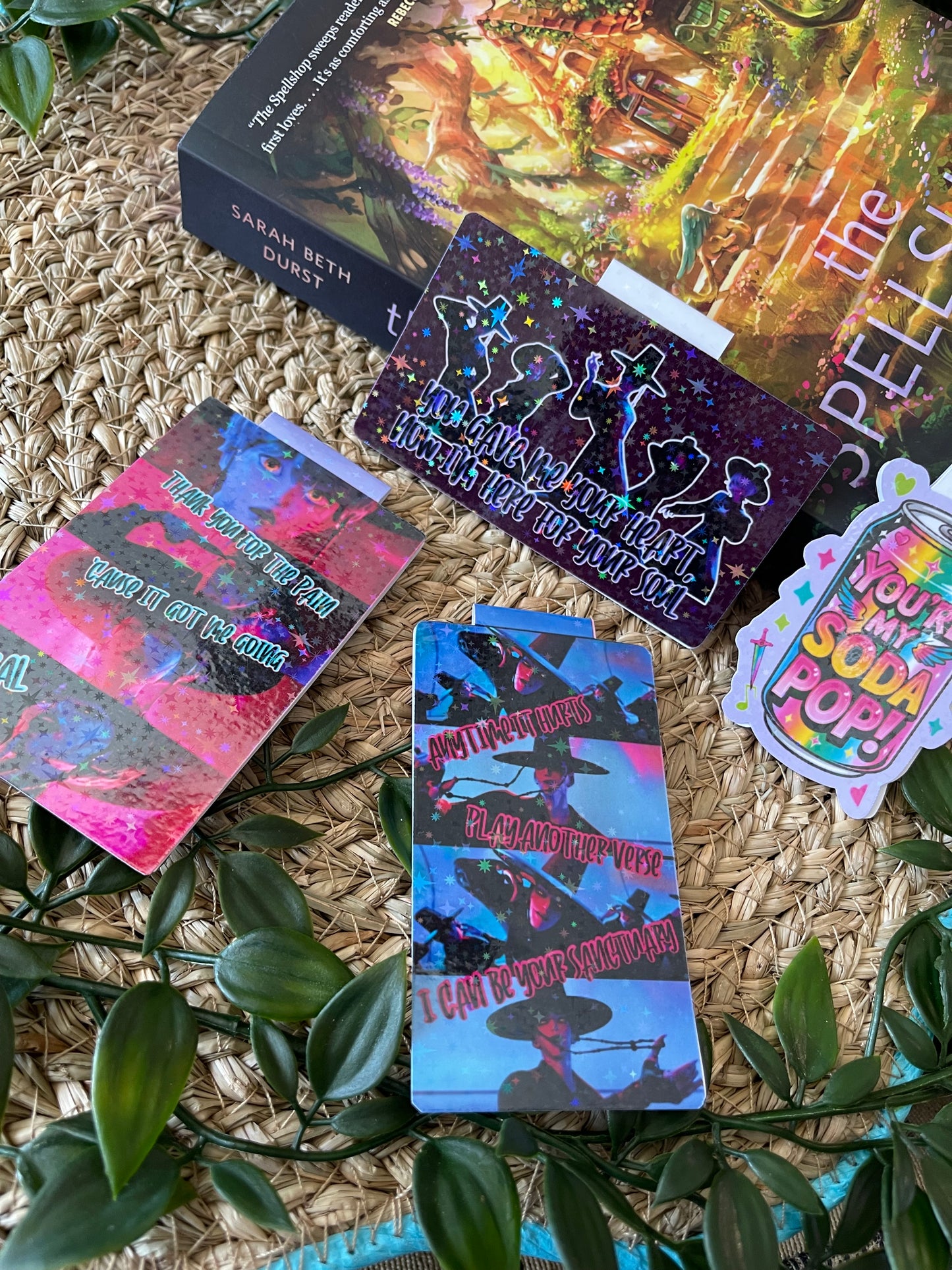 Soda Pop Magnetic Bookmark