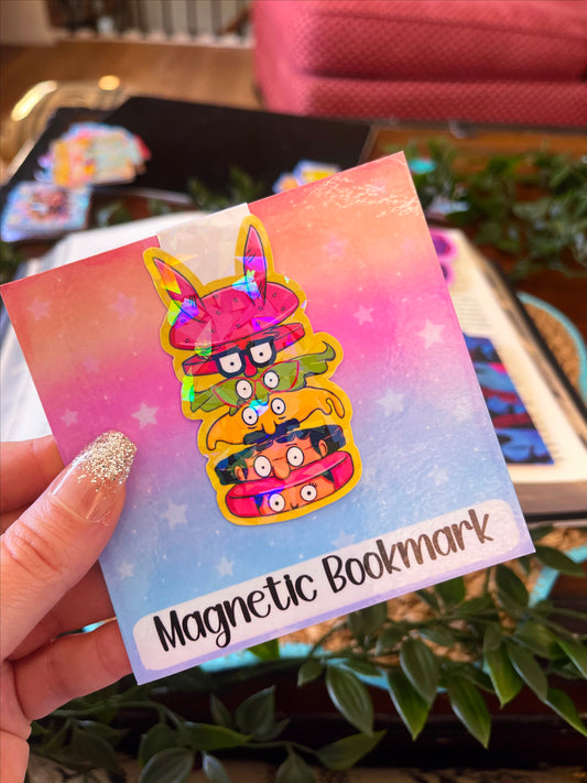Funny Cartoon Magnetic Bookmark