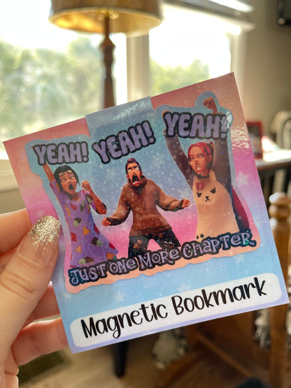 Cartoon Girl Magnetic Bookmark