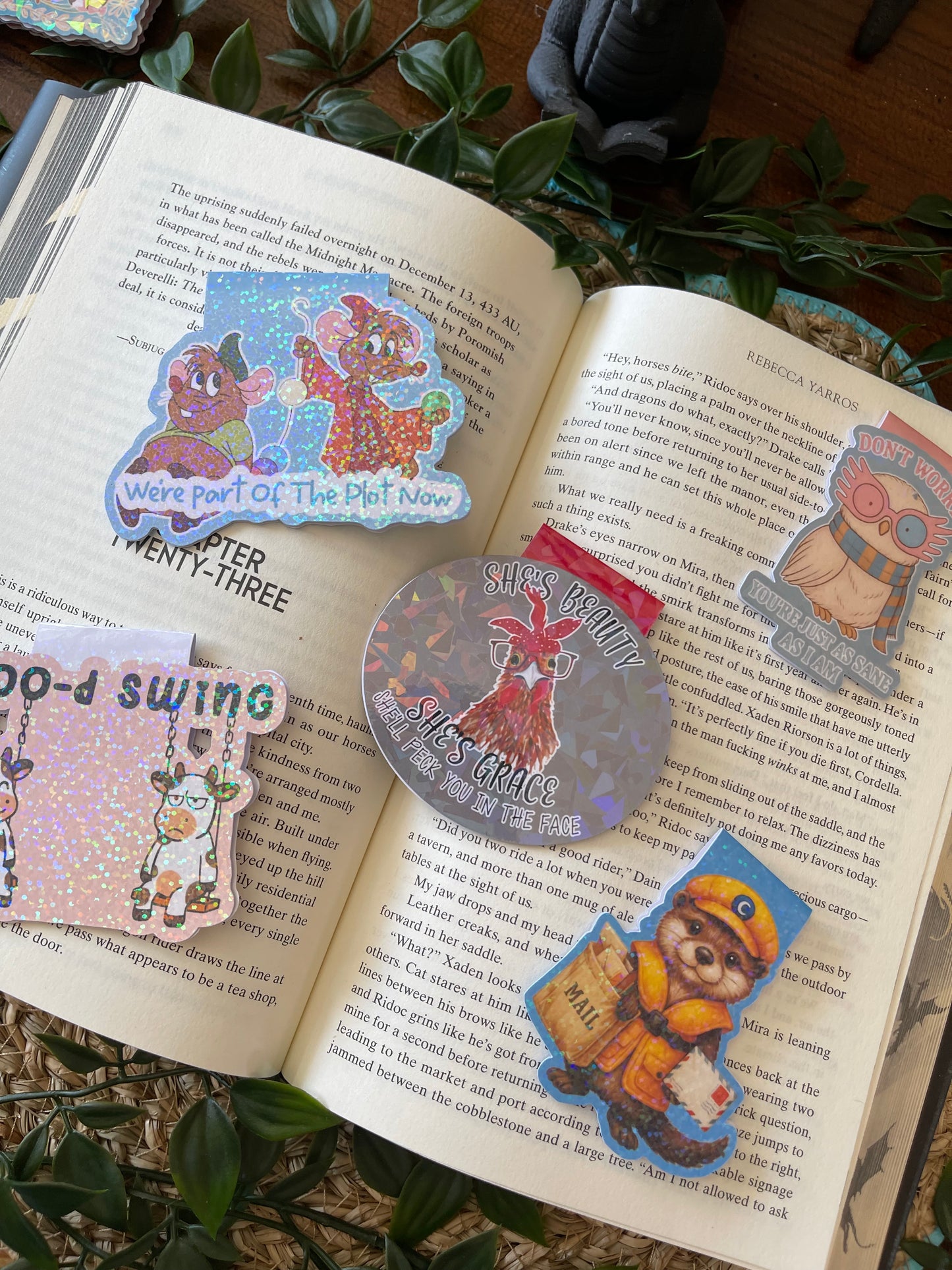 Cute Mouse Magnetic Bookmark