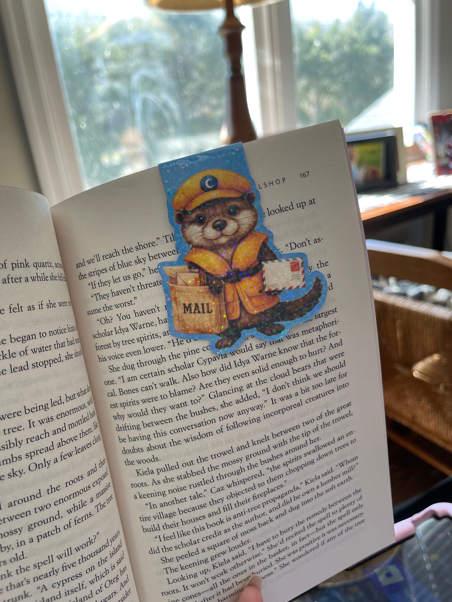 Otter Magnetic Bookmark