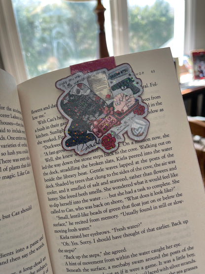 Dark Romance Magnetic Bookmark