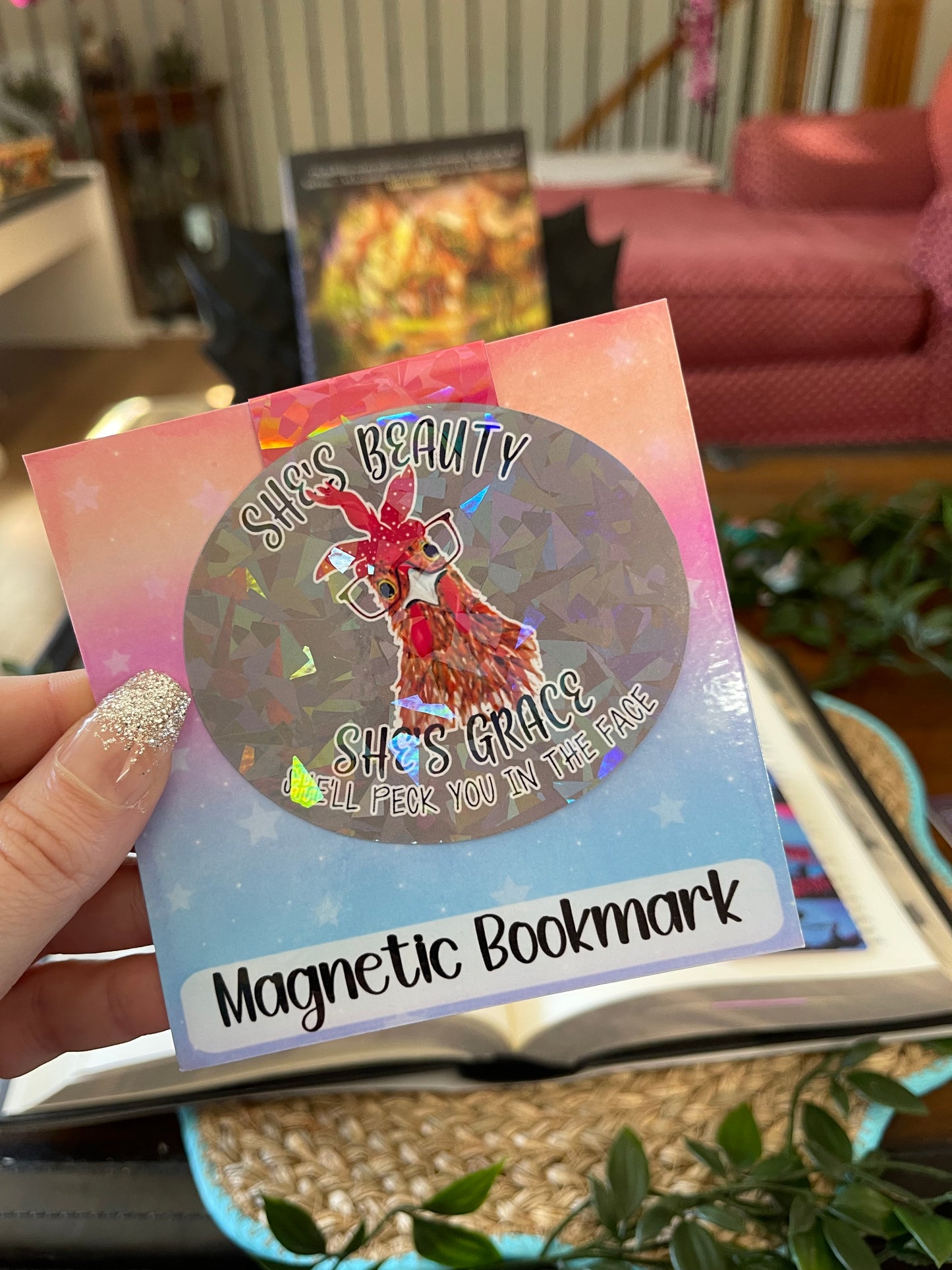 Chicken Magnetic Bookmark