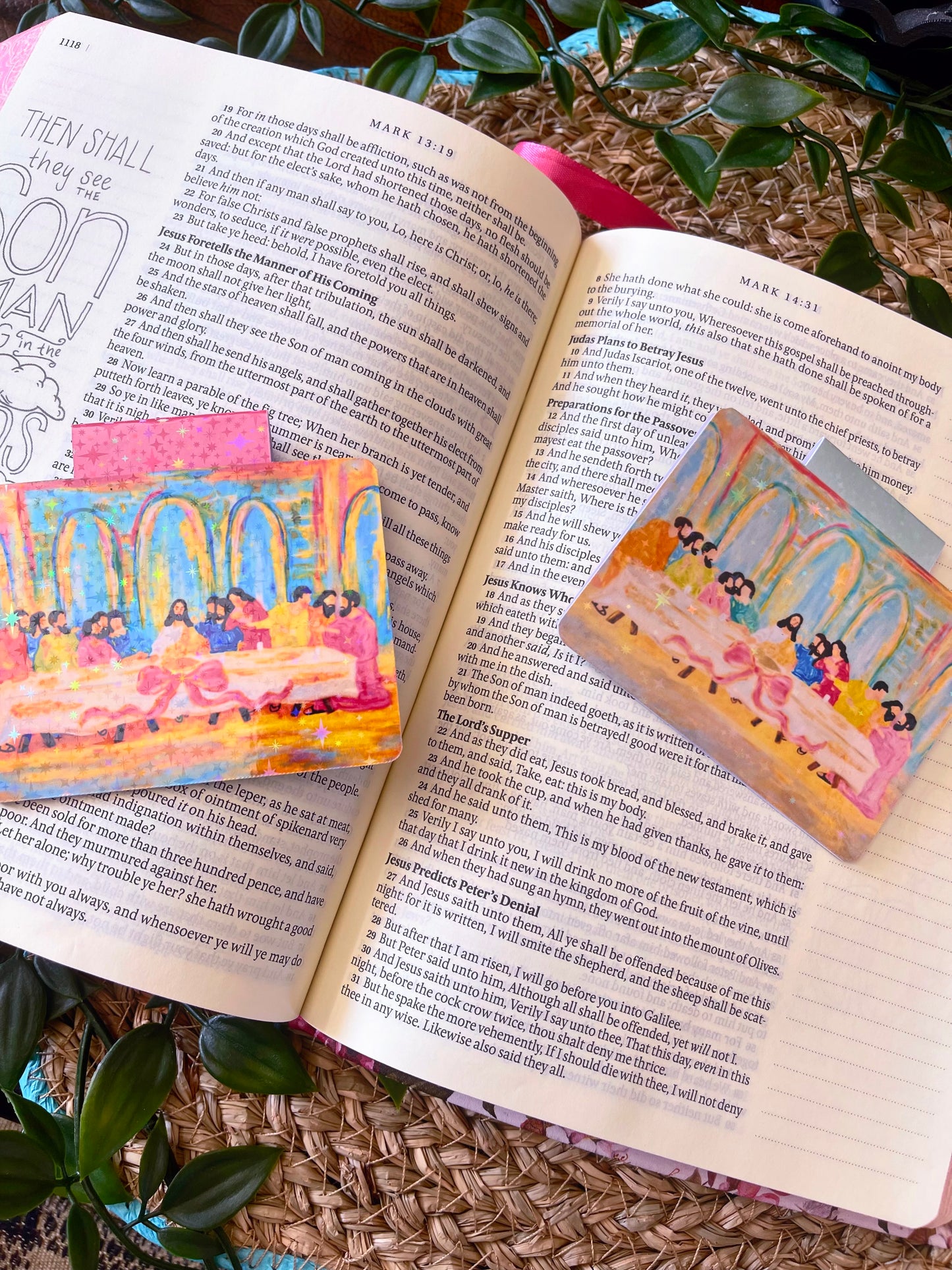 Religious Magnetic Bookmark