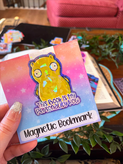 Funny Cartoon Magnetic Bookmark