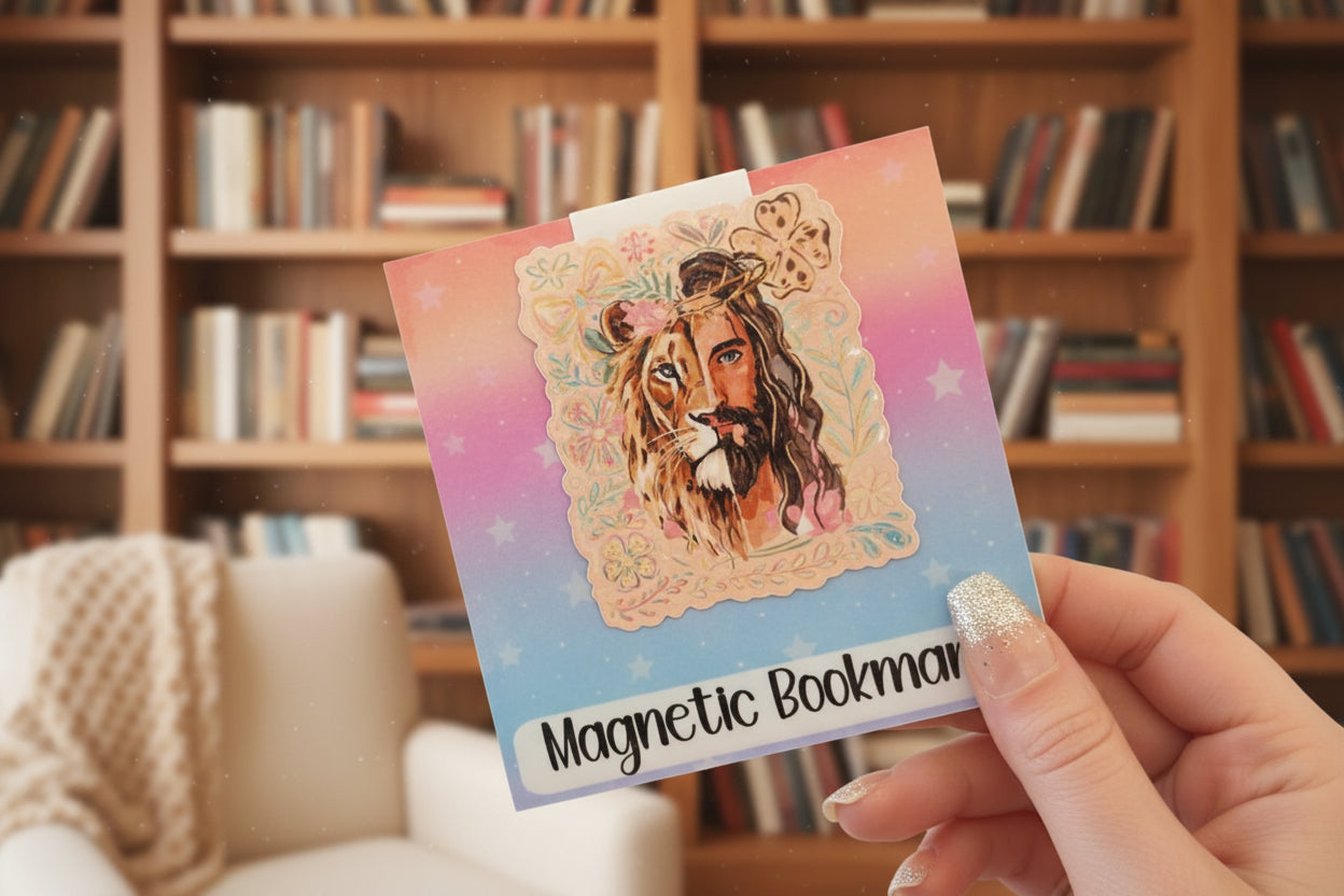Religious Magnetic Bookmark