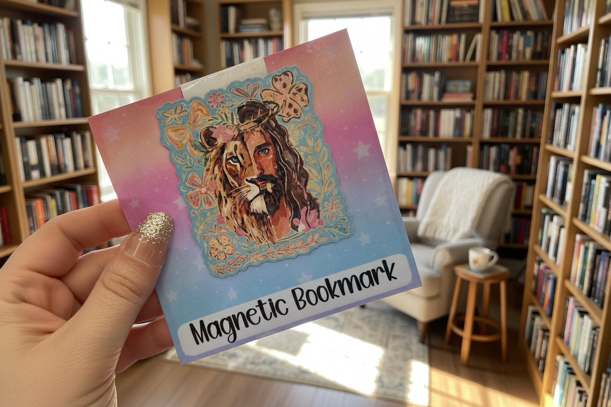 Religious Magnetic Bookmark