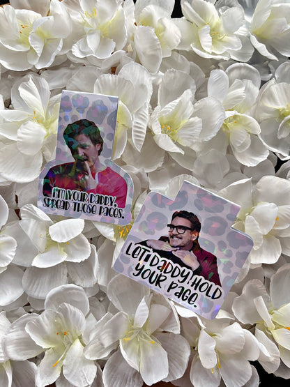 Pedro Pascal Bookmark, spread those pages  Magnetic Bookmark, Spread Those Pages, Book Gift, Cute Bookmark, Unique Bookmark,