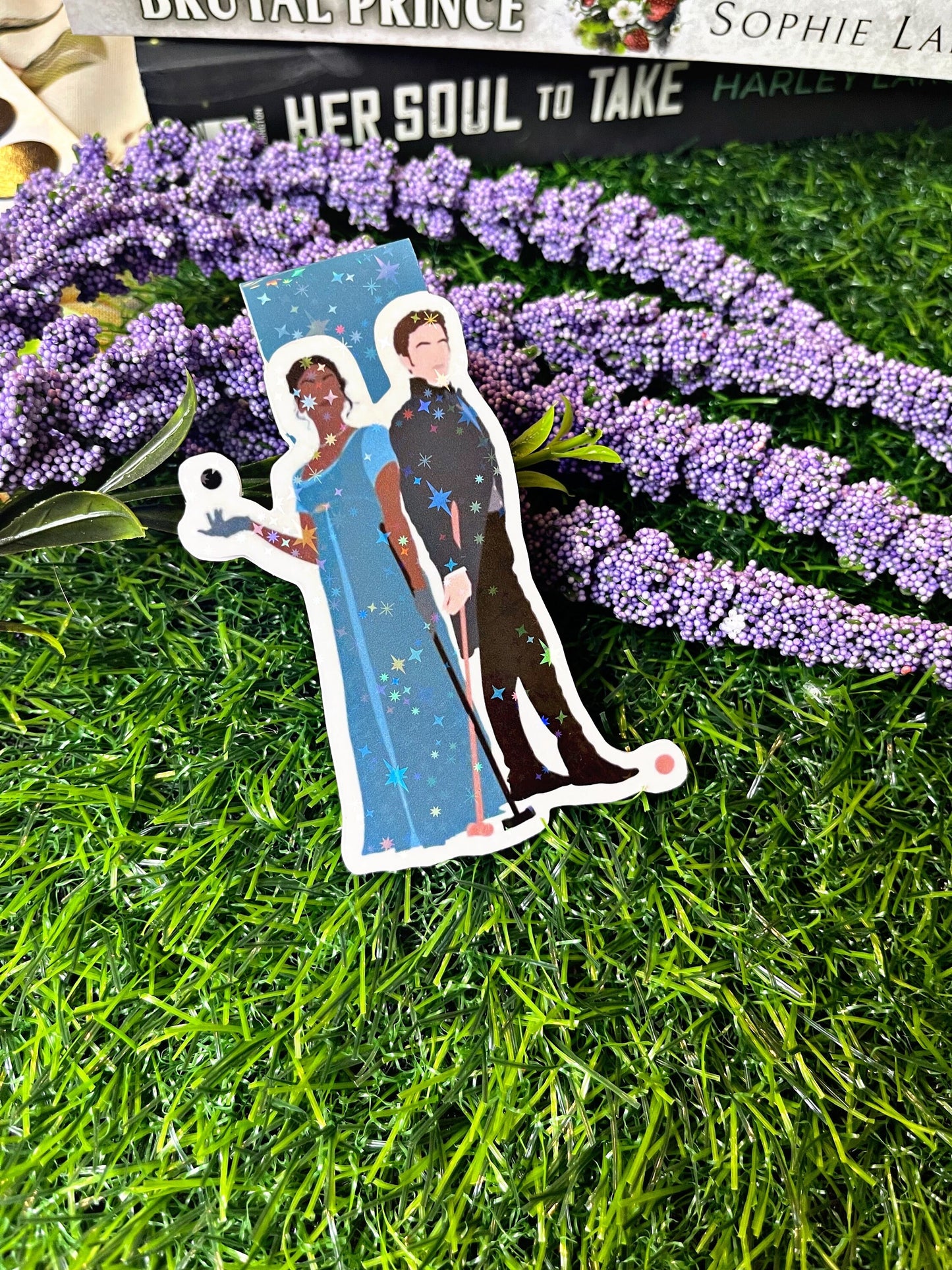 Bridgerton Themed Magnetic Bookmark, Magnetic Bookmark, Acotar Bookmark, Cute Reading Accessory, Book Gift,