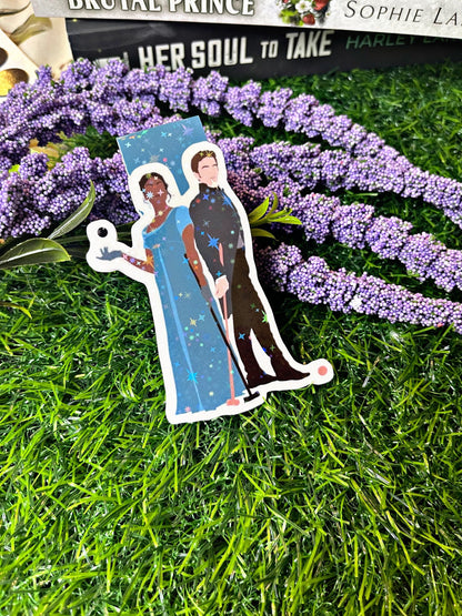 Bridgerton Themed Magnetic Bookmark, Magnetic Bookmark, Acotar Bookmark, Cute Reading Accessory, Book Gift,