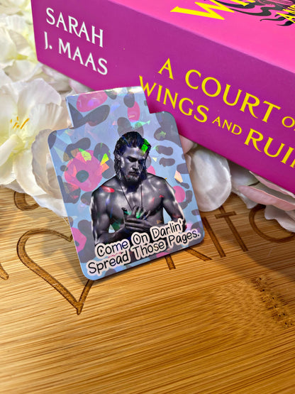 Jax Teller Bookmark, Sons Of Anarchy Magnetic Bookmark, Just One More Chapter, Book Gift, Cute Bookmark, Unique Bookmark,