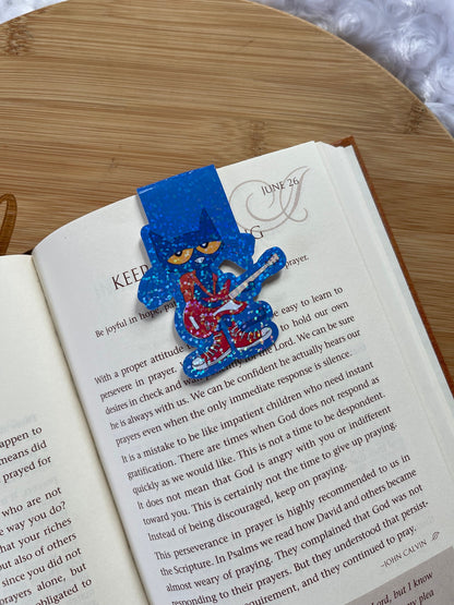 Cat Magnetic Bookmark, Cute Cat Bookmark, Reading Accessory, Book Gift, Cute Bookmark, Unique Bookmark, Personalized Bookmark
